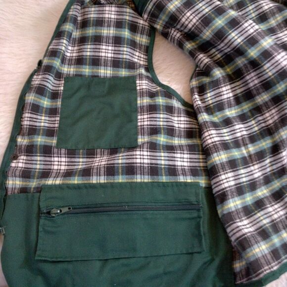 Rio Bravo Utility Vest Hunting Fishing Green Multi Pocket (LARGE) - Picture 4 of 10